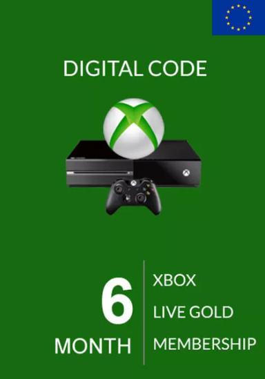 EU Xbox Live Gold 6 месяца  cover image