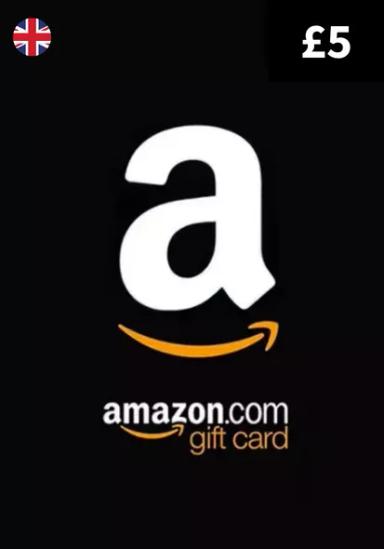 UK Amazon 5 GBP Gift Card cover image