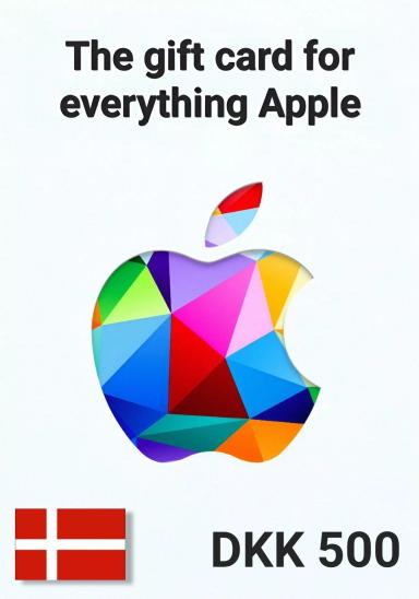 Apple iTunes Denmark 500 DKK Gift Card cover image