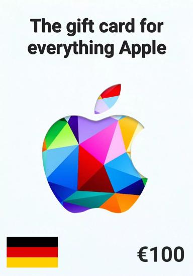 Apple iTunes Germany 100 EUR Gift Card cover image