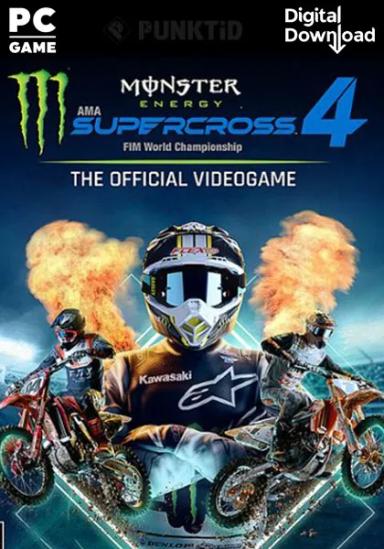 Monster Energy Supercross - The Official Videogame 4 (PC) cover image