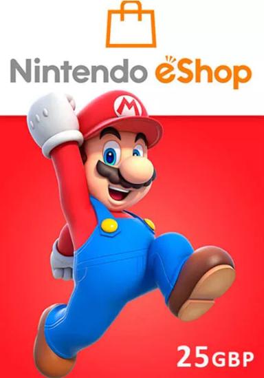 UK Nintendo eShop: подарочная карта на 25 фунтов cover image