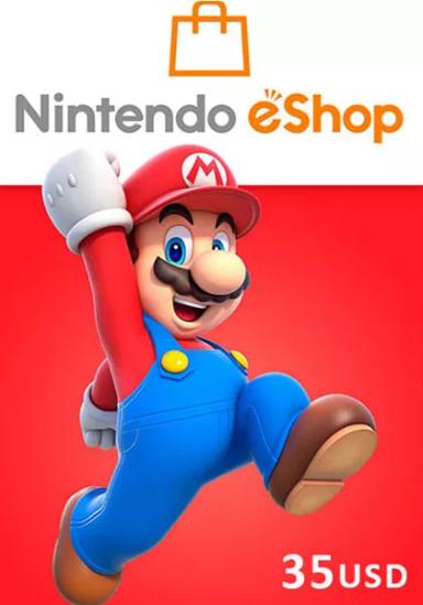 USA Nintendo eShop: подарочная карта на 35 долларов cover image