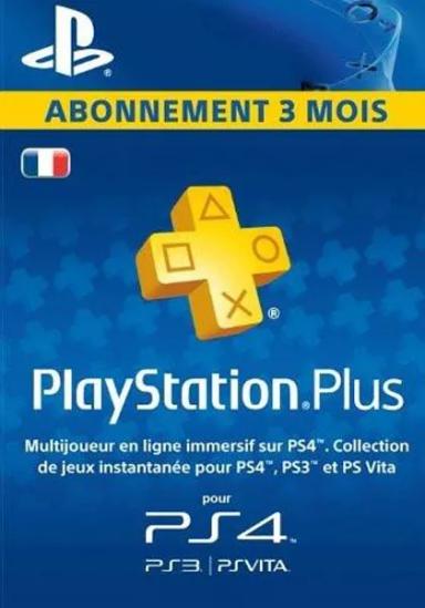 Франция PSN Plus: подписка на 3 месяца cover image