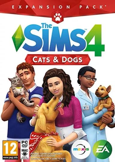The Sims 4: Cats & Dogs DLC (PC/MAC) cover image