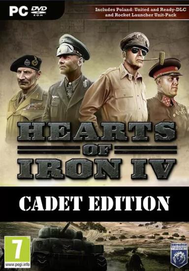 Hearts of Iron IV - Cadet Edition (PC) cover image