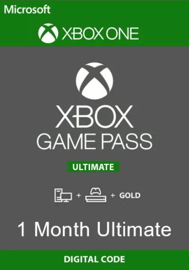 Xbox Game Pass Ultimate: подписка на 1 месяц (Xbox & PC) cover image