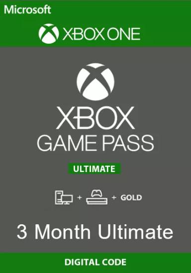 Xbox Game Pass Ultimate: подписка на 3 месяца (Xbox & PC) cover image