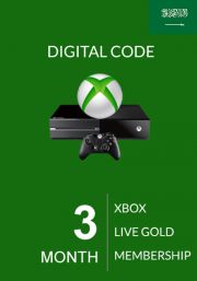Саудовская Аравия Xbox Live: 3 месяцев, золотой статус 