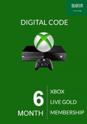 Саудовская Аравия Xbox Live: 6 месяцев, золотой статус 