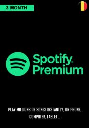 Бельгия Spotify Premium 3 месяц Карта 