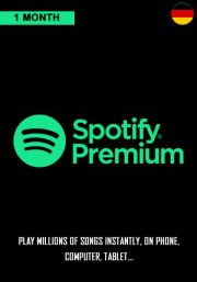 Германия Spotify Premium 1 месяц Карта 