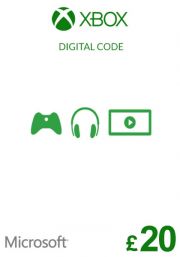 UK Xbox 20 фунта подарочная карта 