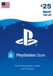 USA PSN 25 USD Подарочная Карта
