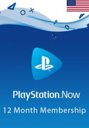 USA PlayStation Now: подписка на 12 месяц