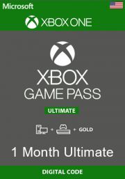 USA Xbox Game Pass Ultimate: подписка на 1 месяц (Xbox One & PC)