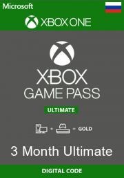 Россия Xbox Game Pass Ultimate: подписка на 3 месяц (Xbox & PC)