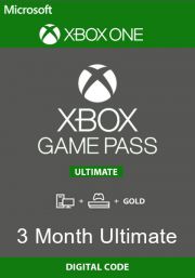 Xbox Game Pass Ultimate: подписка на 3 месяца (Xbox & PC)