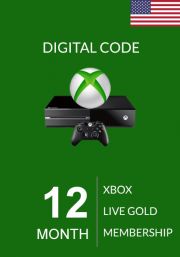 USA Xbox Live: 12 месяцев